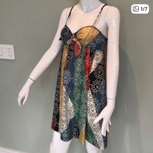 BCBGMaxazria Multicolor Patterned Women's Dress, 2